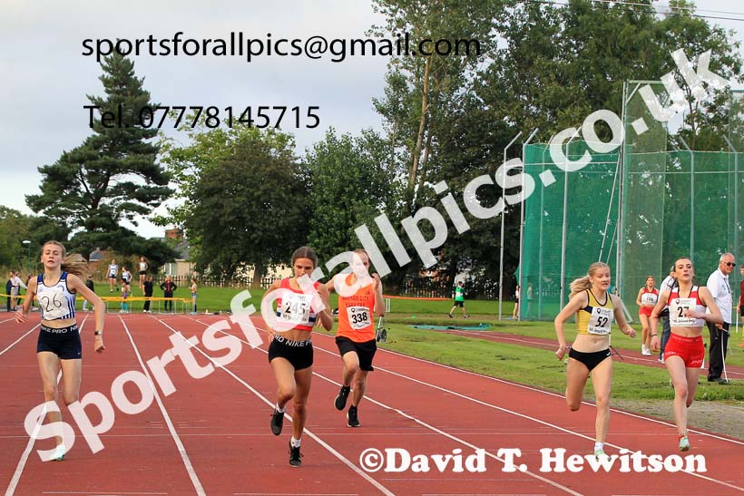 200 metres, 2023 NEGP 6 Monkton.  Photo: David T. Hewitson/Sports for All Pics